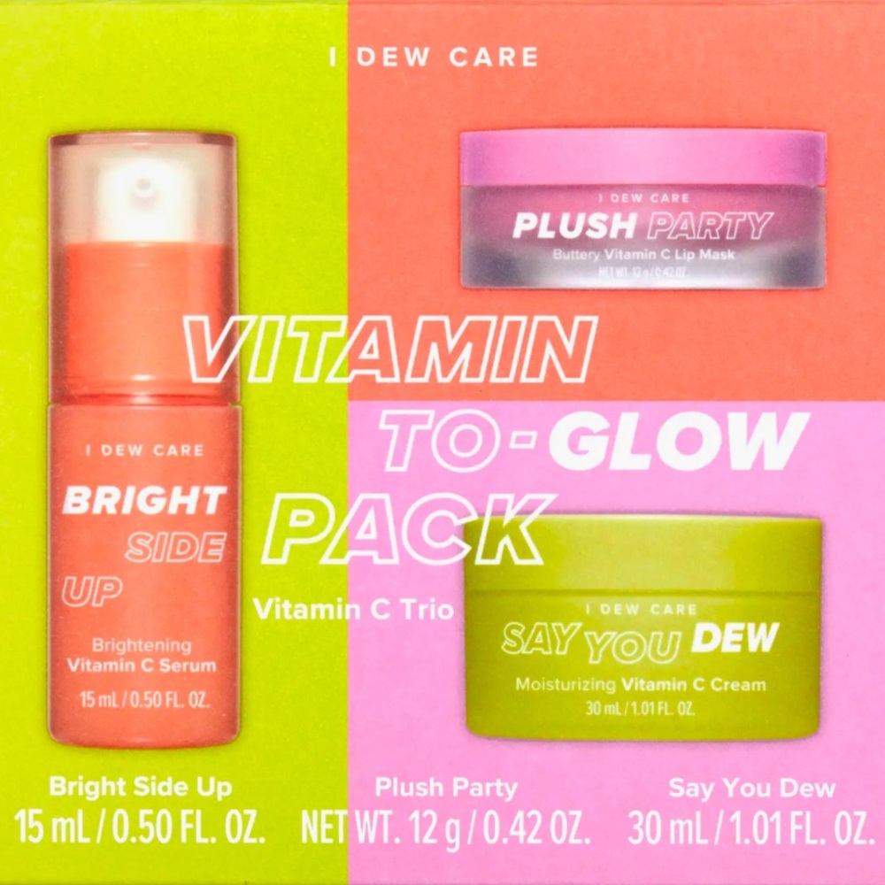 I Dew Care Vitamin To-Glow Pack Skincare Gift Set ✨